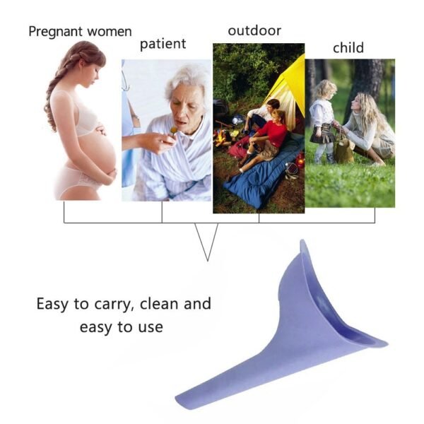 Portable Stand Pee Device for Women – Easy Use During Travel & Emergencies