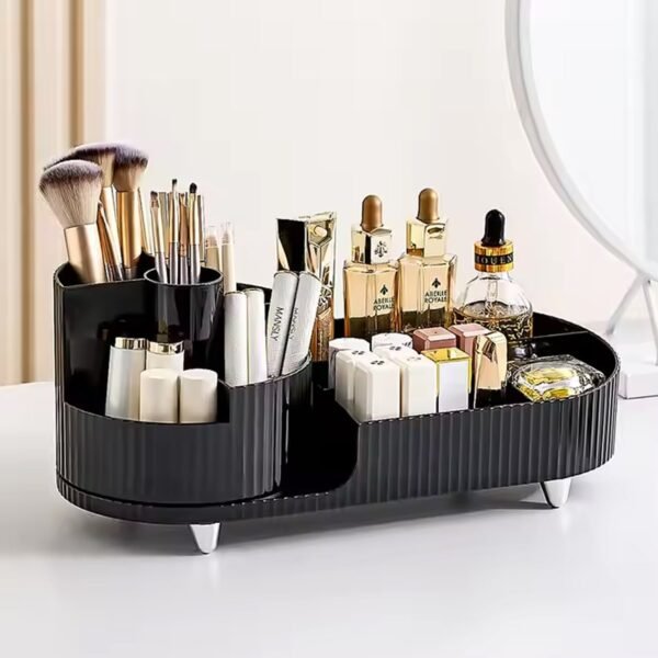 Multi Compartment Cosmetic make up organizer dressing table (1 Pc / Mix Color)