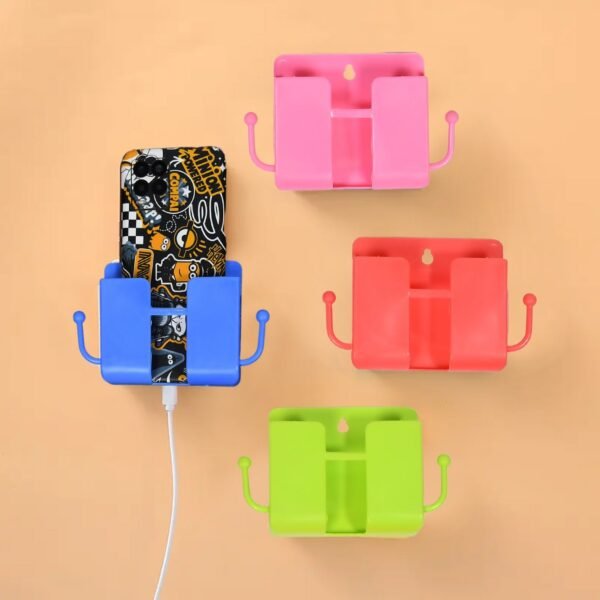 02_6d6fc6e4-2c1b-44a6-93e3-4bc214e31f05.jpg Wall Mounted Remote Storage Box with Side Hooks (4 Pcs Set)