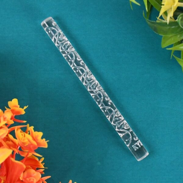 Textured Embossed Acrylic Rolling Pins Fondant Cake Decorating Tools (1 Pc)