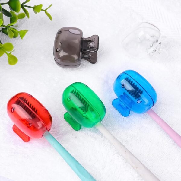 Plastic Toothbrush Head Cover Cap (1 Pc)