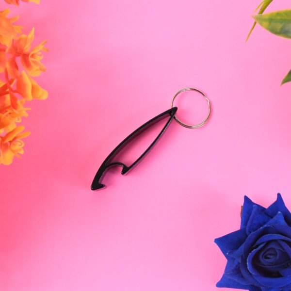 Metal Bottle Opener Keychain (1 Pc)