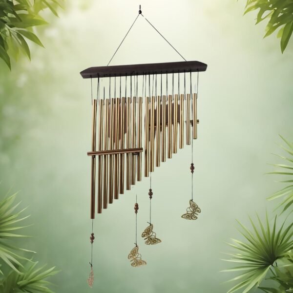 Mix Design Wind Chimes Outdoor Hanging Dragonfly Wind Chime for Outside (1 Pc)