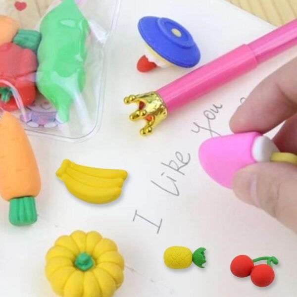 02_72d34456-72c5-458a-901e-4d35a7d62af9.jpg Mix Design Fancy & Stylish Colorful Erasers (1 Set / 3 Pc Set)