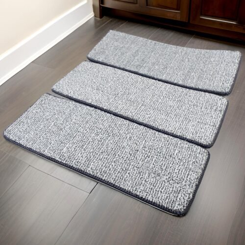 Microfiber Flat Mop Refill Pad For Dry and Wet Cleaning of All Smooth (3 Pc Set)