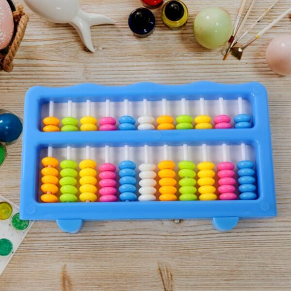 02_7401426d-dbb0-4662-b46e-18a45495dfd6.jpg Abacus 11 Rods Counting Abacuses Toy Bead Educational Tools (1 Set)