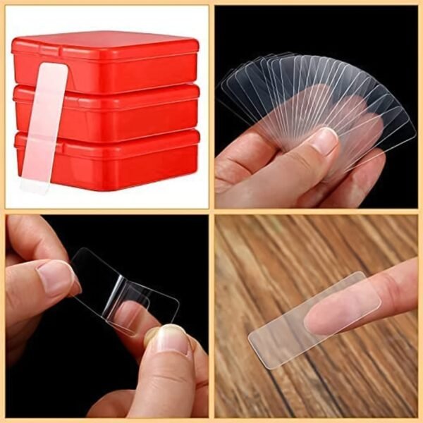 02_74746b2a-7d9a-4ab9-9544-d654006f2888.jpg 60-Piece (Approx) – Double-Sided Transparent Adhesive Stickers