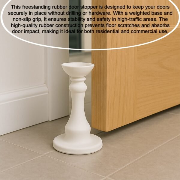 White Washing Machine Door Holder, Washing Machine Door Stopper (1 Pc)