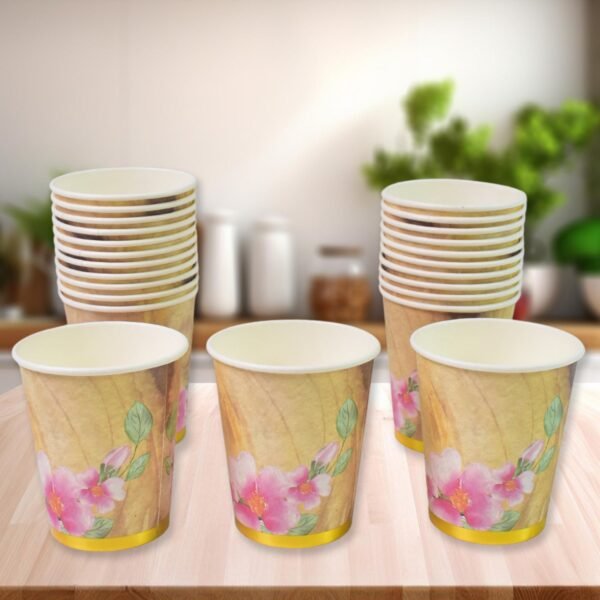02_7545ed03-c9df-4d55-aeab-f1bfc226dddf.jpg Disposable Paper Cups, Disposable Tea, Coffee Cups (24 Pcs Set / Mix Color & Design)