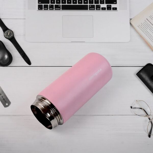 Stainless Steel Insulated Vacuum Bottle With Insulated Cap Lock (320ml Approx)