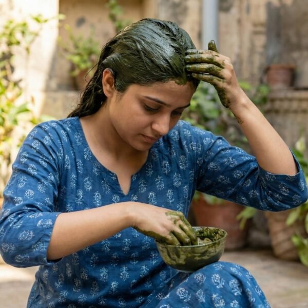 Natural Bhringraj Powder for Traditional Hair Care – 80 gm