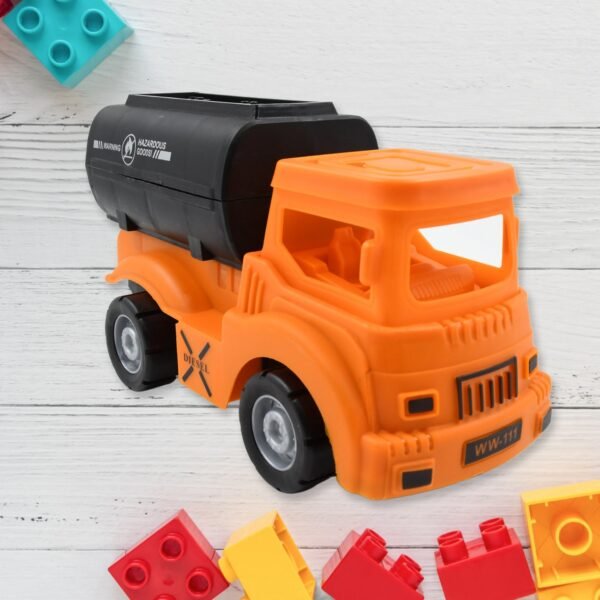 Tanker Truck Toys for Kids Trucks For Boys Girls, & Kids (1 Pc / Mix Color)