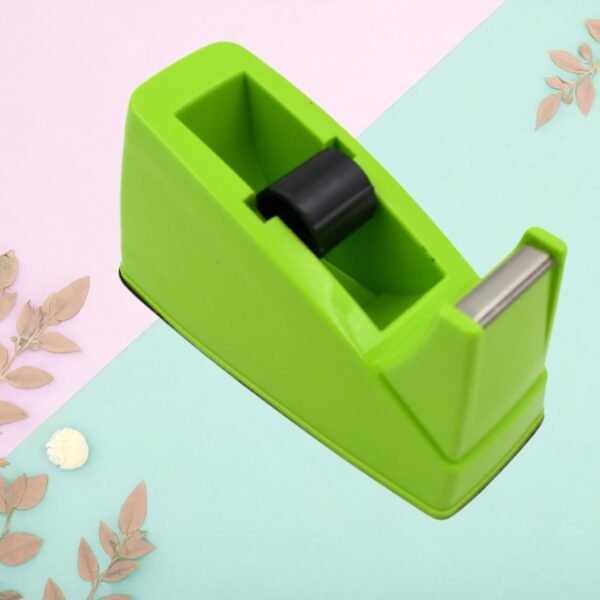 Heavy Duty Plastic Tape Dispenser Cutter for Home, Office & School Use