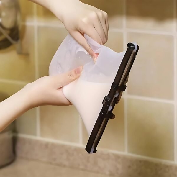 Reusable Silicone Food Storage Bag for Snacks (1 Pc, Leakproof, BPA Free)