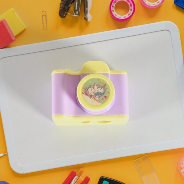 Camera Shape Pencil Sharpener – Stylish Lightweight Sharpener for Kids & Office