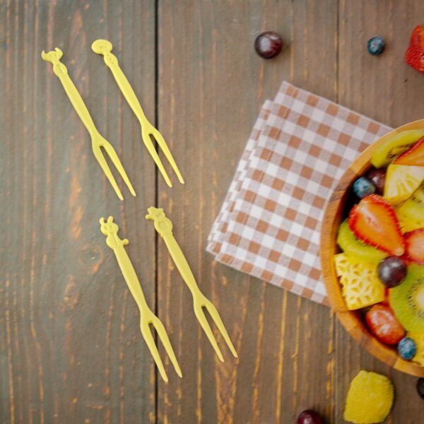 02_86521833-bd4e-42a0-b846-1abac752fd28.jpg Plastic Fruit Forks Cake Dessert Forks Mini Forks (50 Pcs Set)