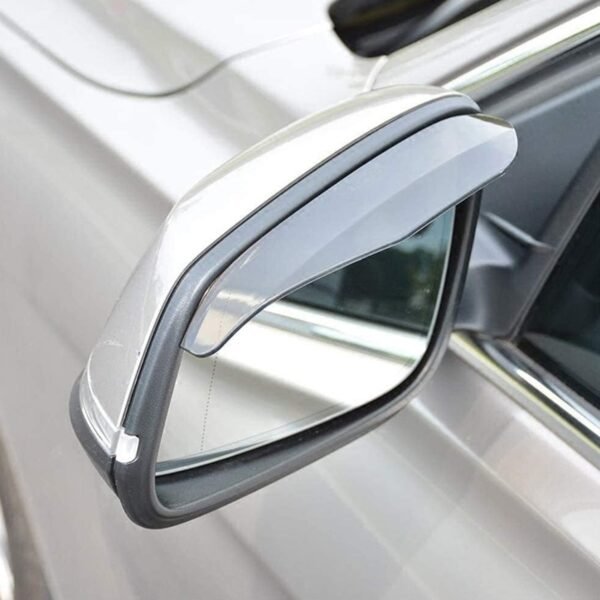 02_8be11a6a-1fc4-4b6d-a98e-12507e400591.jpg 1 Pair Mirror Rain Protector Car Rearview Mirror Rain Blades Car Back Mirror Eyebrow Rain Cover Car Rearview Mirror Eyebrow Covers Flexible Protection Rainproof Decoration Accessories (2 Pcs set)