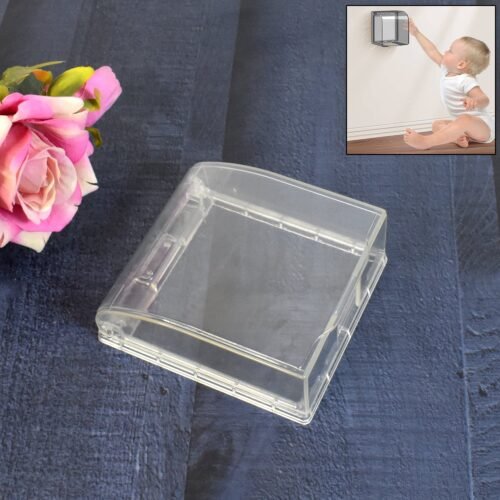 Weatherproof Outlet Cover Outdoor Plug Receptacle Protector for Bathroom Clear (1 pc)