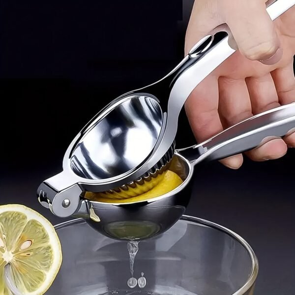 Premium Lemon Squeezer, Large Heavy Duty Handheld Juicer (1 Pc)