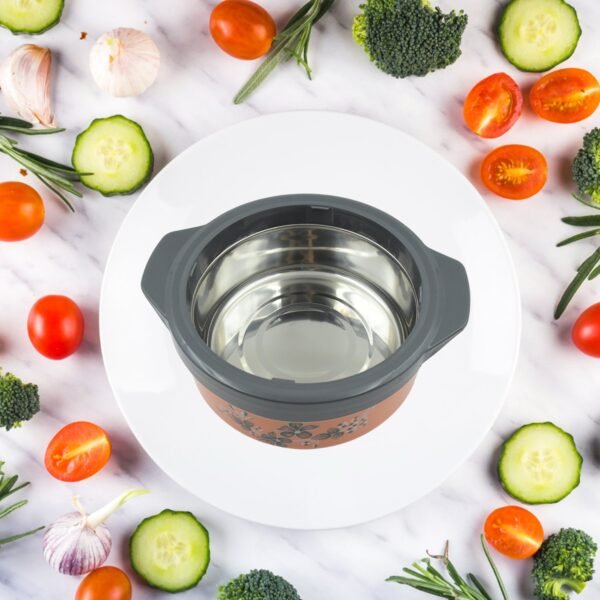 Casserole Box for Food Searving Inner Steel Insulated Casserole Hot Pot (Approx 2500 ml)