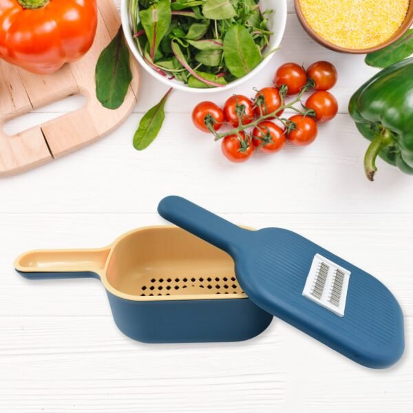 02_94599847-e4d7-465b-a28a-2a1613f216c2.jpg Vegetable Slicer Cutter - 6 Blades Kitchen Accessories (1 Set)