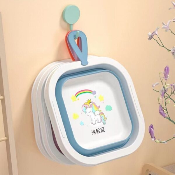 Foldable Baby Wash Basin ( 28×28 Cm)