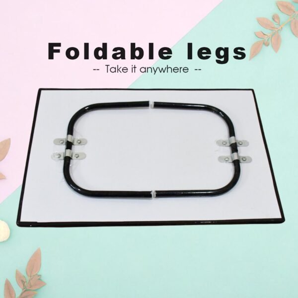 Foldable Mix Design Games Table Board || Bed Study Table (48 × 28 Cm / 1 Pc)