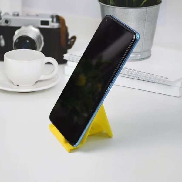 Adjustable Foldable Plastic Mobile Phone Stand (6 Pc / Mix Color)