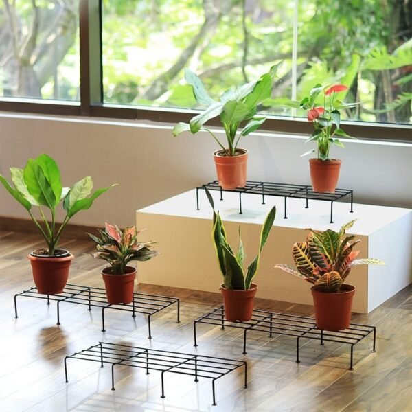 02_9a91e706-5ba5-4610-a358-8f46ca73cec8.jpg Metal Rectangle Flower plant stand for balcony (60×20 Cm / 2 Pc Set)