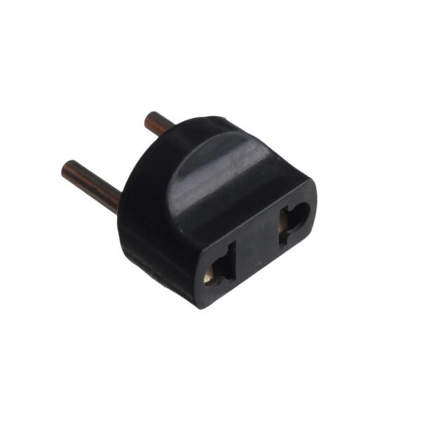 2 Pin 4 Amp Plug Converter, Plug Adapter With Color Box (1 Pc )