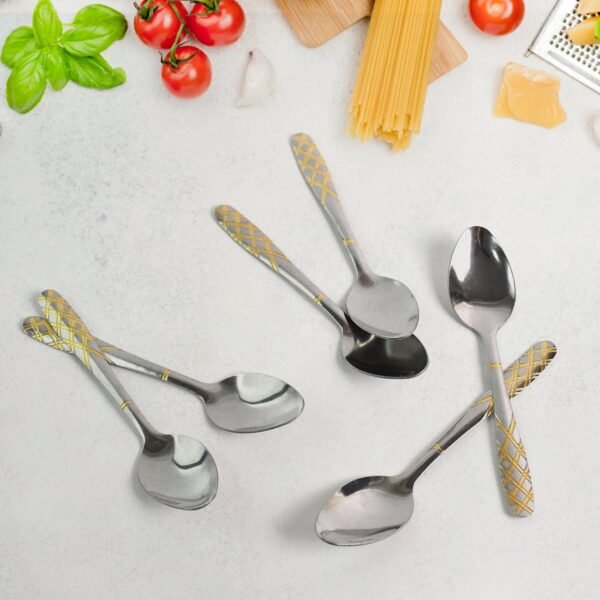 Stainless Steel Table Spoons / Baby Spoon Set Set of 6