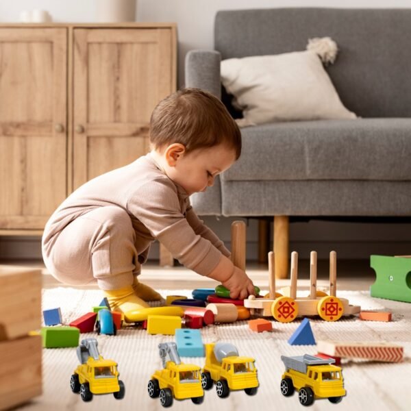 Mini Construction Truck Toys Construction Vehicles Alloy Truck Head,  Toy For Boy Girl Toddler Gifts