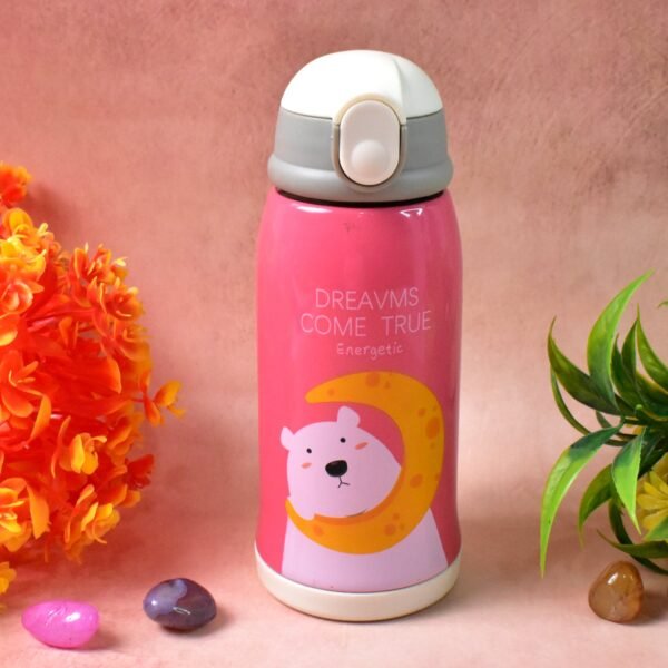 Stainless Steel Insulated Vacuum Water Bottle (Mix Design / 1 Pc)