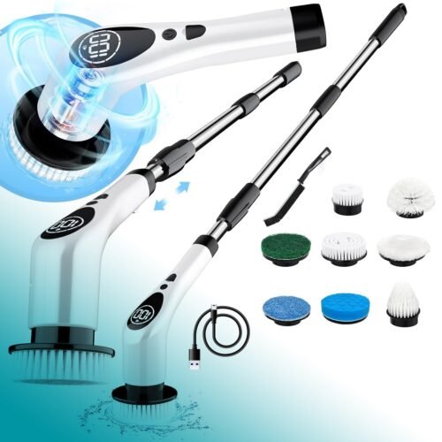 02_Spin-Scrubber.jpg 9-in-1 Electric Spin Scrubber - (1 Set)