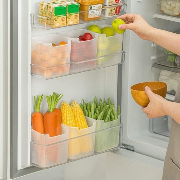 3 Pcs Clear Plastic Organizer Versatile Drawer Tray for Desk Makeup Bathroom Kitchen