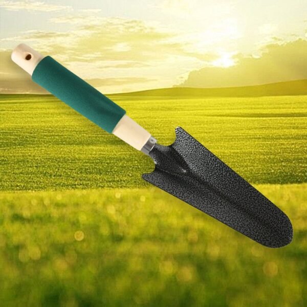 Gardening Tools Hand Cultivator Trowel Heavy Duty Wooden Handle 3 Pc