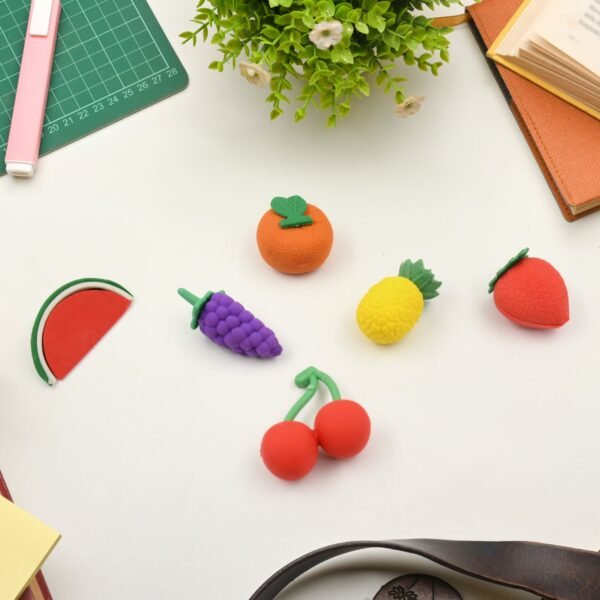 02_a87298ed-48ce-4332-bd8b-de53d1969f86.jpg 3D Mix Design Fancy & Colorful Erasers – Novelty Set for Kids & School Prize (1 Set)