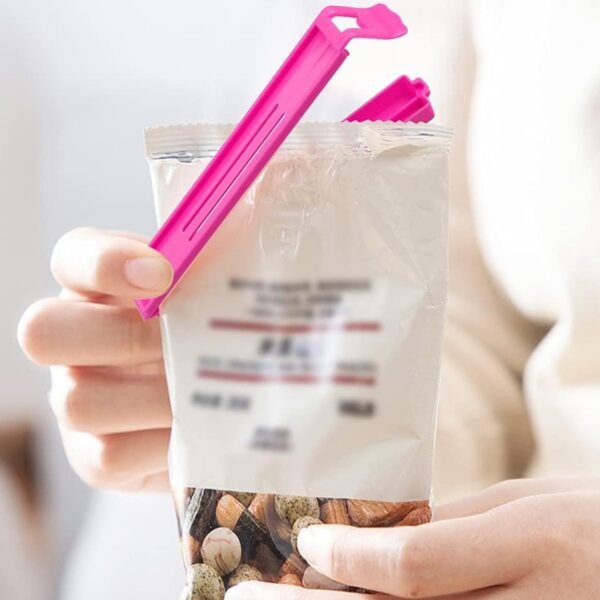 Food Bag Clip Sealer – Airtight Plastic Clips Snacks, Kitchen & Camping (18 Pc Set)