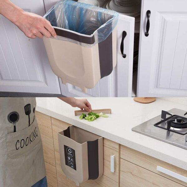 02_b5077ad0-96ba-4381-ba21-757549ed389c.jpg Hanging Trash Can for Kitchen Cabinet Door, Hanging Trash Holder for Bathroom Office