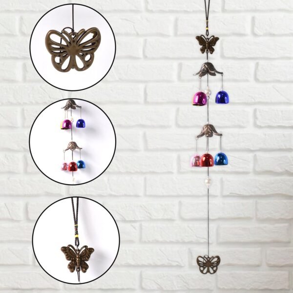 Decorative Wind Chimes Outdoor Hanging Dragonfly Wind Chime (1 Pc)
