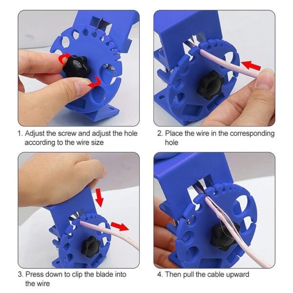 Wire Stripper Quick Stripping Machine for Copper Recycling (1 Pc)