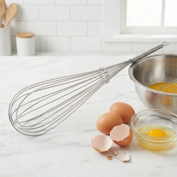 Manual Stainless-Steel Egg Beater Whisk (1 Pc)