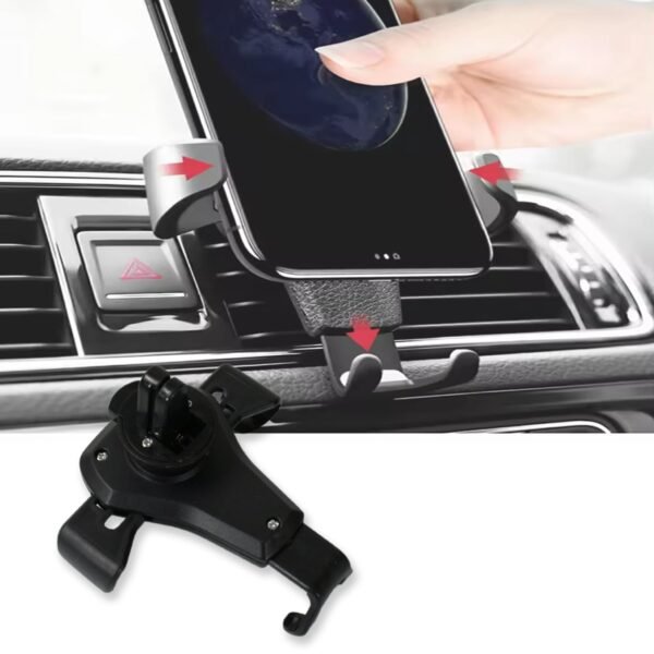 Car Mobile Phone Holder Multifunctional Dashboard & Air Outlet Mount Stand