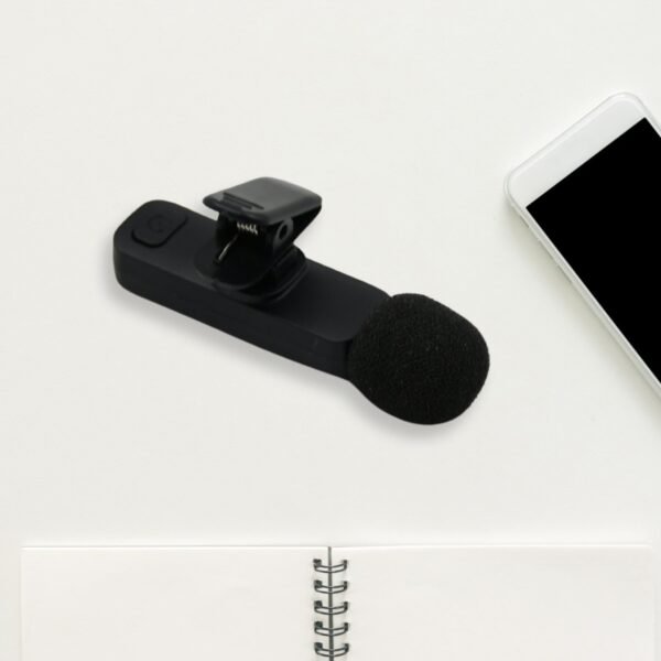 Intelligent Noise Cancelling Live Streaming Clip on Microphone for Type-C & for iPhone