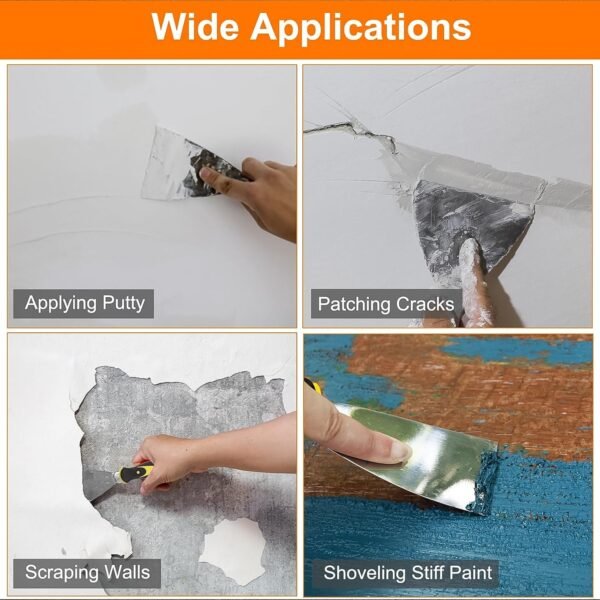 Stainless Steel Putty Knife/Scraper – (75 mm / 1 Pc)