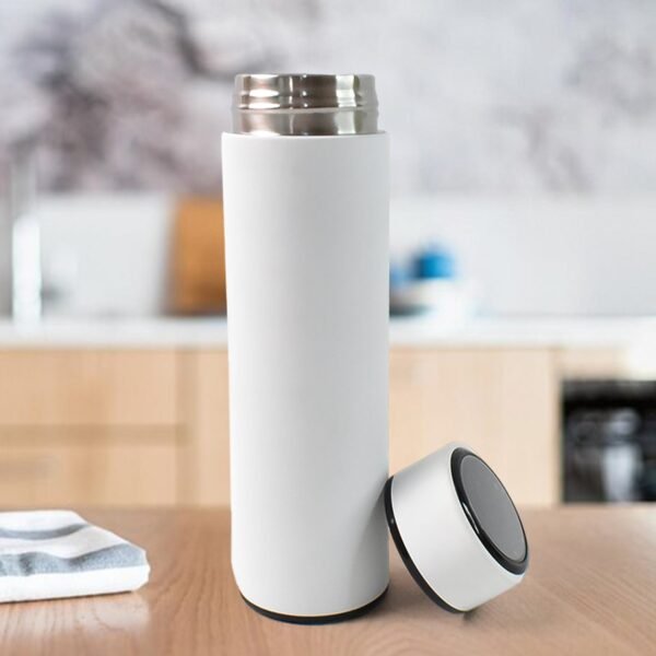 Stainless Steel Vacuum Flask with Digital Temperature Display