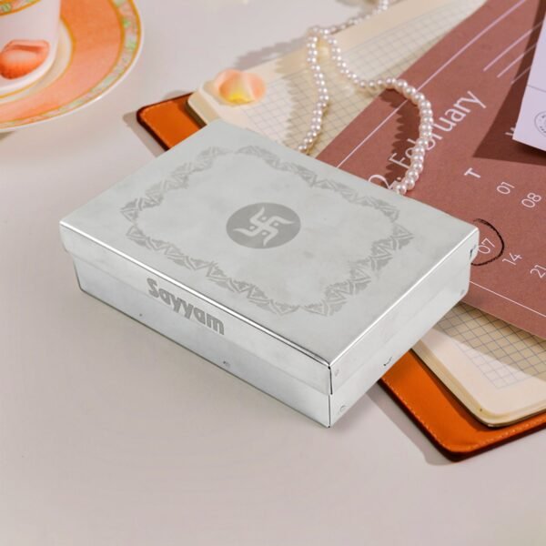 02_bb92fdc6-8e03-4343-9c26-de8b532a4201.jpg Multipurpose Stainless Steel Jewelry Storage Organizer Box 6 Compartments (1 Pc)