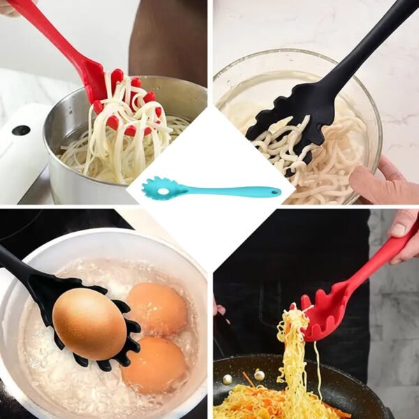 02_bdac64b6-c295-41b6-8fc9-73ccbb899986.jpg Pasta Fork Utensil - Heat-Resistant Non-Slip Spaghetti Serving Spoon (29cm)
