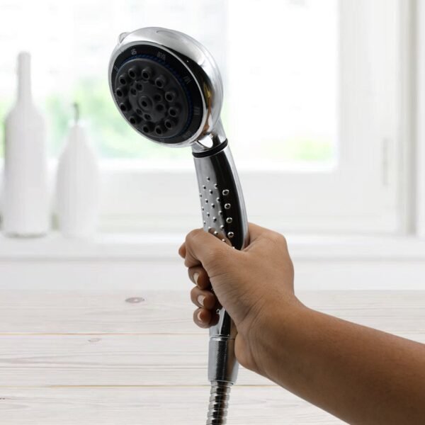 Shower Head with Stainless Steel Hose – High-Pressure Multi-Function Spray