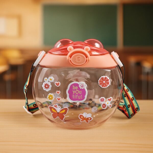 02_bottle_03dcf9af-c014-4130-a594-17a18473945b.jpg Round Belly Shape Kids Water Bottle (400Ml / 1 Set )